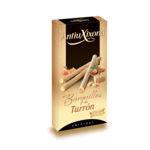 Barquillos rellenos de turrón Antiu Xixona | 150 Gr