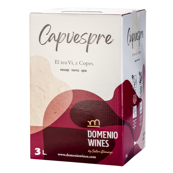 Capvespre bag-in-box negre 3 Lt | D.O. Catalunya