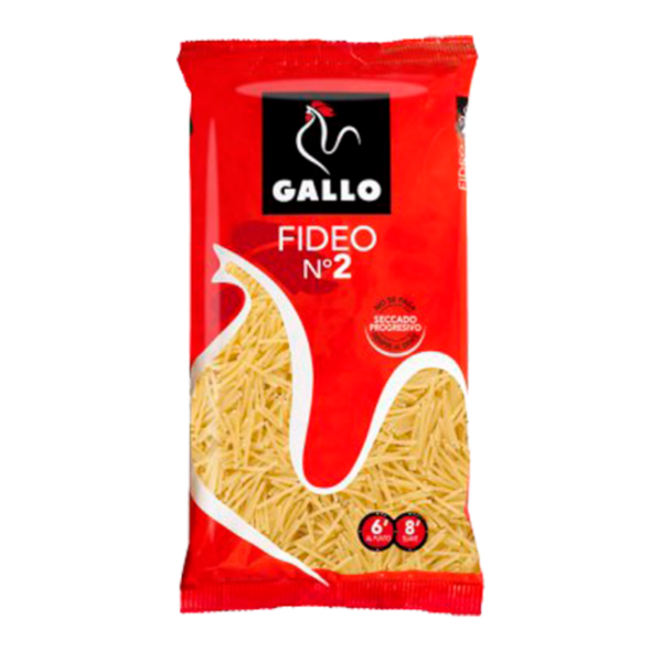 Fideo Nº2 Gallo | 250 Gr