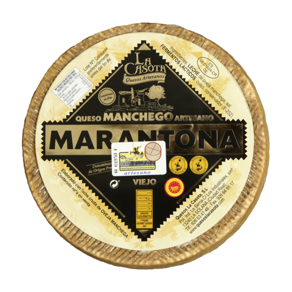 Queso oveja Manchego Marantona | DOP viejo