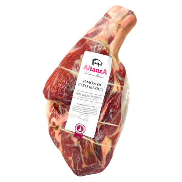 Centro jamón de Cebo Altanza etiqueta blanca | 50% Ibérico