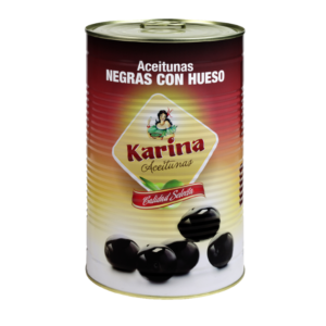 Aceitunas negras con hueso Karina | 4,3 Lt