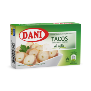 Tacos de potón al ajillo Dani | 106 Gr