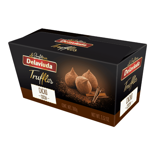 Trufas al cacao DeLaViuda | 80 Gr