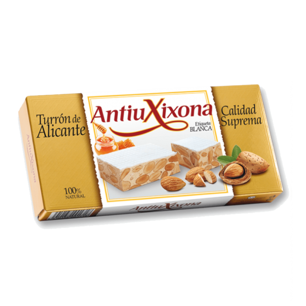 Turrón Duro IGP Alicante Antiu Xixona | 150 Gr_wit etiket