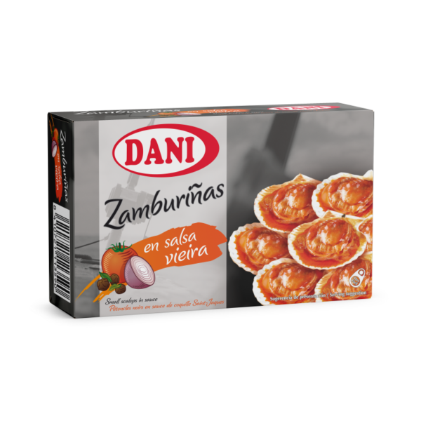 Zamburiñas salsa vieira Dani | 111 Gr