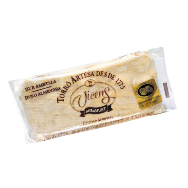 Torró Dur IGP Agramunt Vicens | 200 Gr