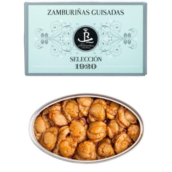 Zamburiñas guisadas Real | 115 Gr