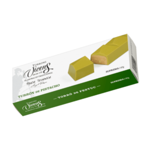 Torró de Pistacho Vicens Excellence | 140 Gr