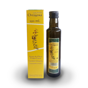 Aceite de oliva Arbequina Ortigosa | 0,25 Lt